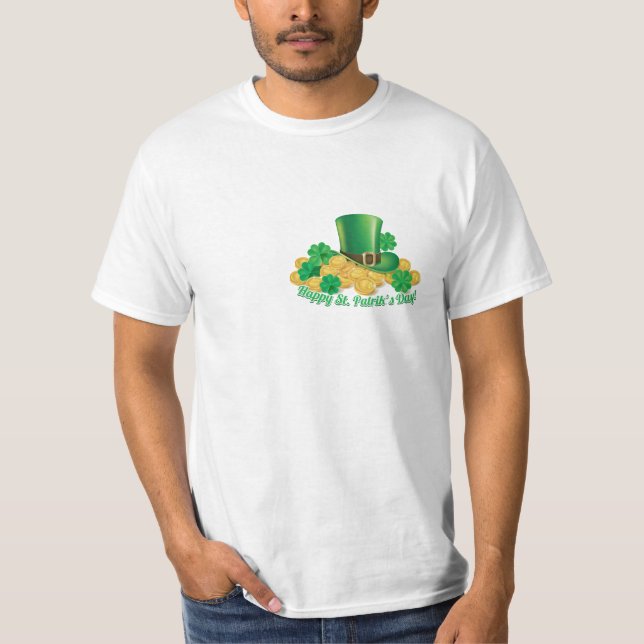 Happy St. Patrick's Day 27 Options T-Shirt (Front)