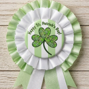 Happy St. Patrick's Day 3-Inch Button