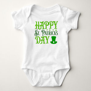 Happy St. Patrick's Day-88489 Baby Bodysuit