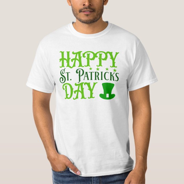 Happy St. Patrick's Day-88489 T-Shirt (Front)