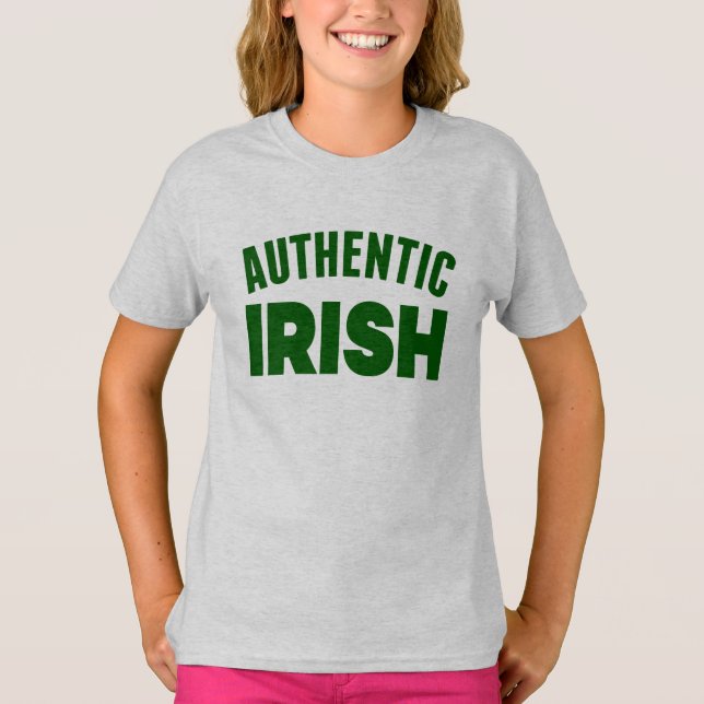 Happy St. Patrick's Day | Authentic Irish T-Shirt (Front)