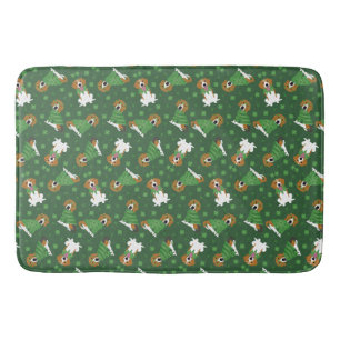 Happy St Patricks Day Beagle Dogs Bath Mat