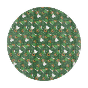 Happy St Patricks Day Beagle Dogs Cutting Board