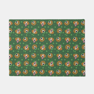 Happy St Patricks Day Beagle Dogs Doormat