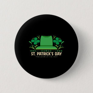 Happy St Patricks Day Birthday Saint Paddys Women 6 Cm Round Badge