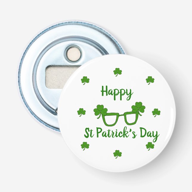 Happy St Patrick's Day     Bottle Opener (Front)
