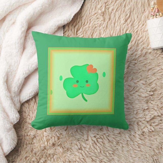 Happy St. Patrick's Day. Buy Now Cushion (Blanket)