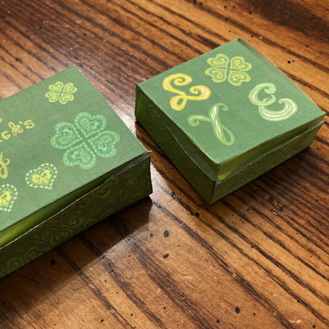 Happy St. Patrick's Day Candy Box Patterns Print (Creator Uploaded)