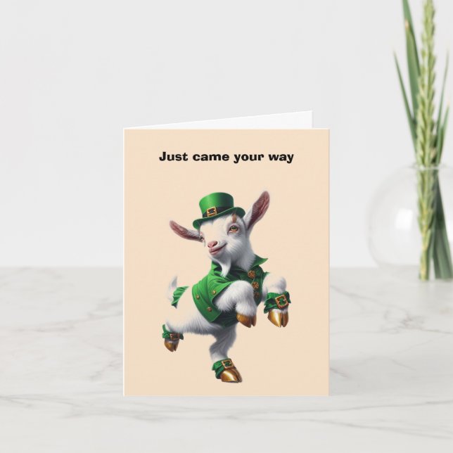 Happy St. Patrick's Day Card (Front)