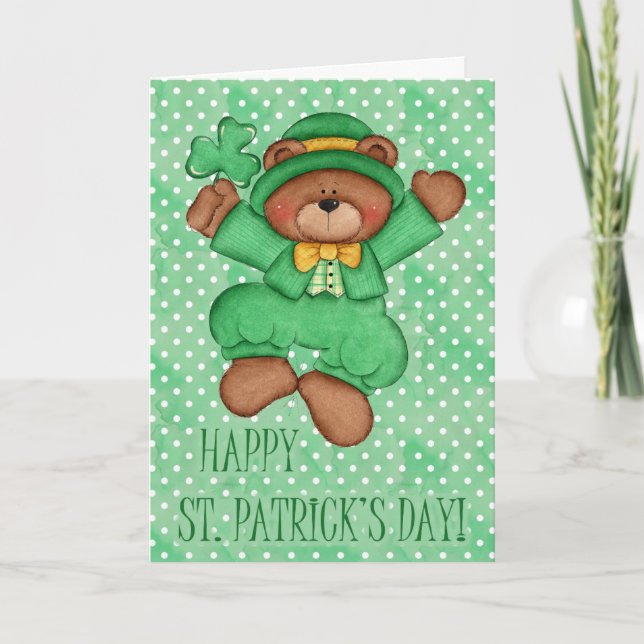 Happy St. Patrick's Day Card (Front)