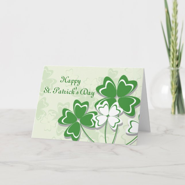Happy St. Patrick's Day Card (Front)
