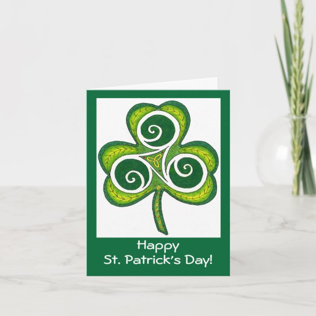 Happy St. Patrick's Day! Card (Front)