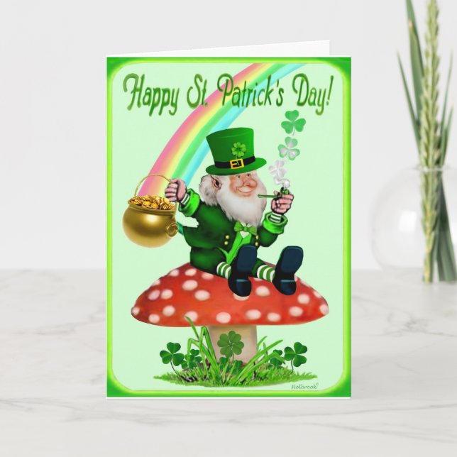 Happy St. Patrick's Day Card (Front)