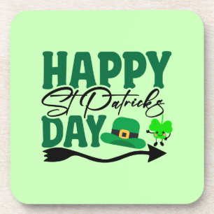 Happy St. Patrick's Day Coaster