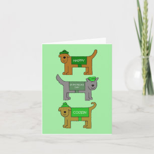 Happy St. Patrick's Day Cousin Card