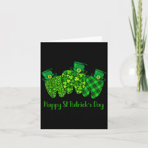 Happy St Patrick's Day Dental Istant Tooth Irish G Card