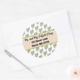 Happy St. Patrick's Day Envelope Seal