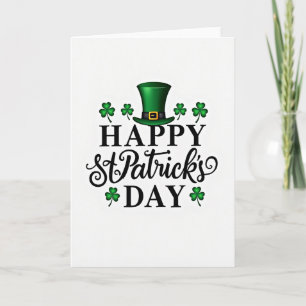 Happy St Patricks Day Festive Card