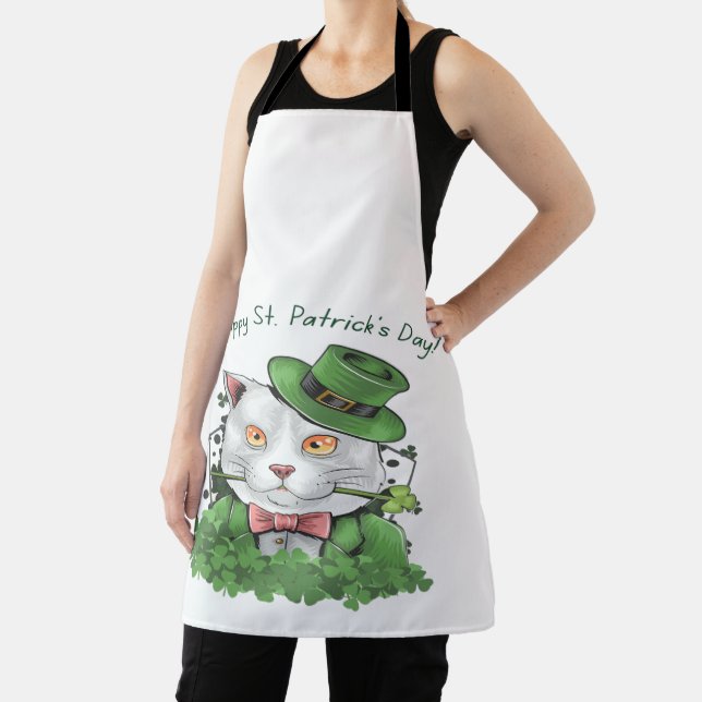 Happy St. Patrick's Day – Festive Celebration Apron (Insitu)