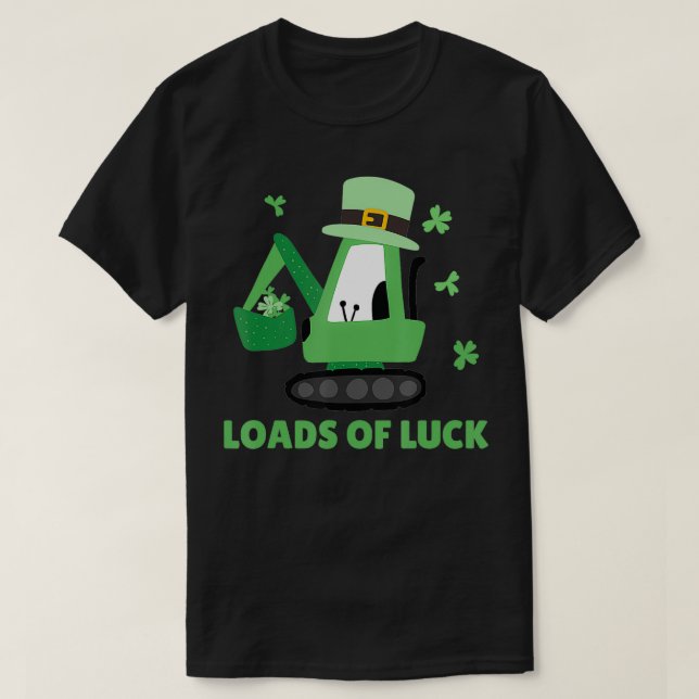 Happy St Patricks Day For Kids  T-Shirt (Design Front)