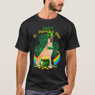 Happy St Patricks Day Great Dane Leprechaun Hat Sh T-Shirt