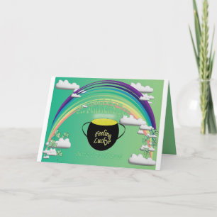 Happy St. Patrick's Day Greeting Holiday Card