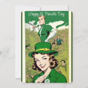 Happy St. Patrick's Day  Holiday Card