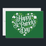 Happy St Patrick's Day  Invitation<br><div class="desc">Happy St Patrick's Day</div>