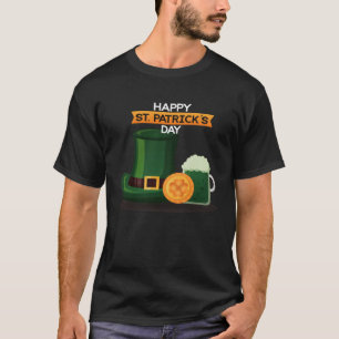 Happy St Patrick's Day Irish American Pride Lucky  T-Shirt