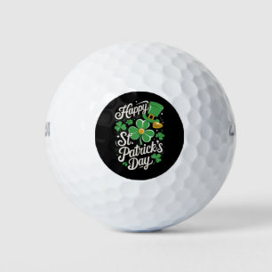 Happy St Patrick's Day Irish Heritage St Patty's Golf Balls