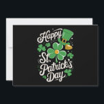 Happy St Patrick's Day Irish Heritage St Patty's  Invitation<br><div class="desc">Happy St Patrick's Day Irish Heritage St Patty's</div>