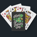 Happy St Patrick's Day Irish Heritage St Patty's  Playing Cards<br><div class="desc">Happy St Patrick's Day Irish Heritage St Patty's</div>