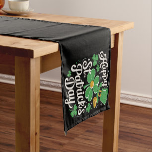 Happy St Patrick's Day Irish Heritage St Patty's  Short Table Runner