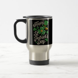 Happy St Patrick's Day Irish Heritage St Patty's Travel Mug
