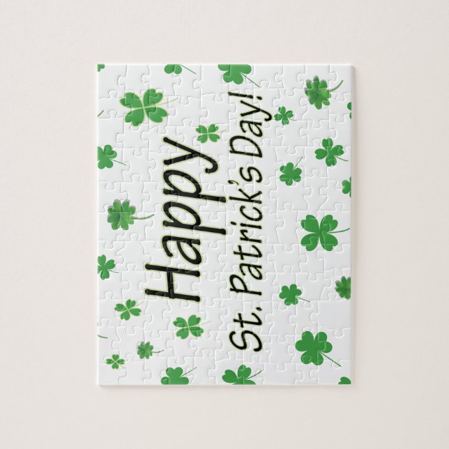 Happy St Patricks Day Jigsaw Puzzle (Vertical)
