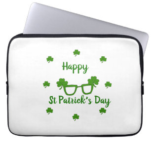 Happy St Patrick's Day    Laptop Sleeve