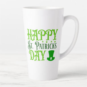 Happy St. Patrick's Day Latte Mug