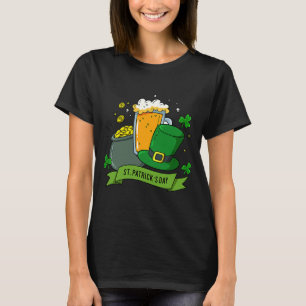 Happy St Patrick's Day LUCKY CHARMER Boys Kids Gir T-Shirt