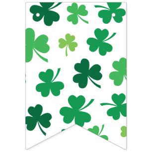 Happy St. Patrick's Day. Lucky Clover. Bunting