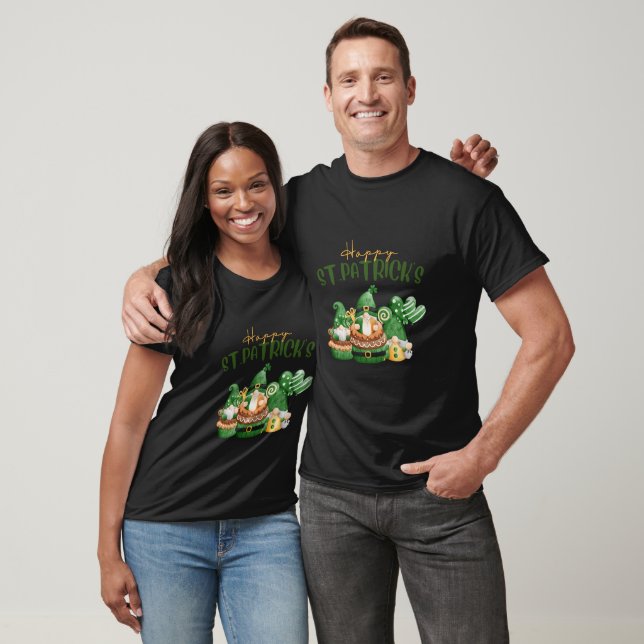 Happy St. Patricks Day -Lucky Irish Clover Party T-Shirt (Unisex)