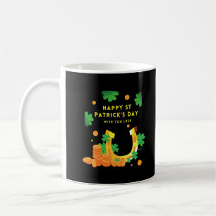 Happy St. Patricks Day -Lucky Irish Shamrock Coffee Mug