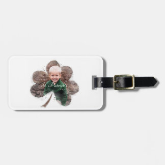 happy st.patrick's day luggage tag