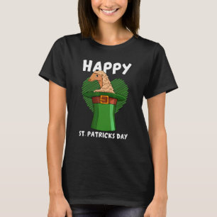 Happy St Patricks Day Pangolins Patty's Day Pangol T-Shirt