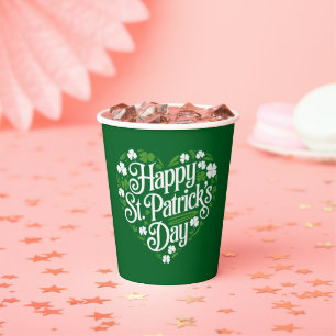 Happy St Patrick's Day  Paper Cups
