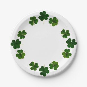 Happy St. Patrick's Day Paper Plate