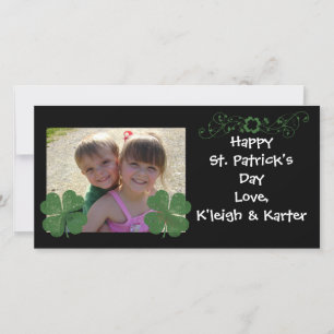 Happy St. Patrick's Day Photo Card