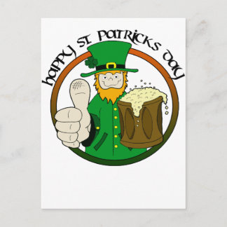 Happy St. Patricks Day Postcard
