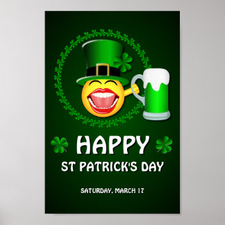 Happy St Patrick's Day Poster