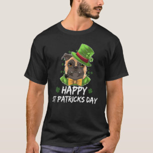 Happy St Patricks Day Pug St Patricks Day Kids Tod T-Shirt