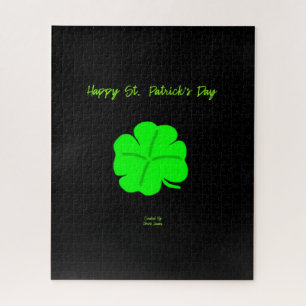 Happy St.  Patrick's Day Puzzle 16" X 20"